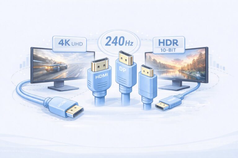 Welches Monitor-Kabel brauche ich? Rechner & einfache Anleitung